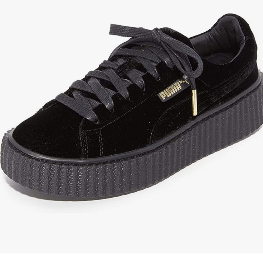 FENTY black suede creepers
